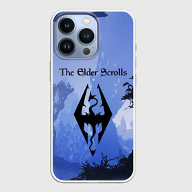 Чехол для iPhone 13 Pro с принтом The Elder Scrolls в городе Новоалтайск,  |  | art game | art skyrim | forest | game | skyrim | the elder scrolls v skyrim | горы | довакин | древние свитки | игра | лес | небо | скайрим