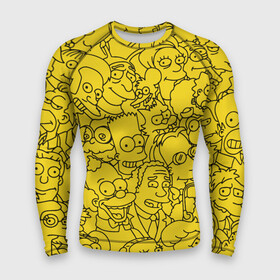 Мужской рашгард 3D с принтом Симпсоны в городе Новоалтайск,  |  | bart | comedy | familt | homer | lisa | maggie | marge | mult | series | simpson | simpsons | springfield | барт | гомер | комедия | лиза | мардж | мэгги | прикол | приколы | семья | сериал | симпсон | симпсоны | спрингфилд