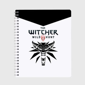 Тетрадь с принтом The Witcher 3 Wild Hunt в городе Новоалтайск, 100% бумага | 48 листов, плотность листов — 60 г/м2, плотность картонной обложки — 250 г/м2. Листы скреплены сбоку удобной пружинной спиралью. Уголки страниц и обложки скругленные. Цвет линий — светло-серый
 | wild hunt | witcher | арбалет | ведьмак 3 | геральт | дикая | магия | охота | сказка | сфера | фэнтези | цири
