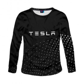 Женский лонгслив 3D с принтом TESLA в городе Новоалтайск, 100% полиэстер | длинные рукава, круглый вырез горловины, полуприлегающий силуэт | auto | car | cars | coil | electro | elon | future | logo | moto | motors | musk | pixel | tesla | авто | автомобили | автомобиль | будущее | илон | лого | логотип | маск | мото | моторс | символ | тесла | электричество | электро