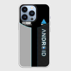 Чехол для iPhone 13 Pro с принтом DETROIT: BECOME HUMAN. в городе Новоалтайск,  |  | Тематика изображения на принте: action | ai | android | carbon | detroit become human | rk 900 | андроиды | детектив | детройт | детройт: стать человеком | игра | интерактивное кино | карбон | коннор | логотип | роботы | фирменный стиль | экшн