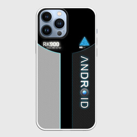 Чехол для iPhone 13 Pro Max с принтом DETROIT: BECOME HUMAN. в городе Новоалтайск,  |  | Тематика изображения на принте: action | ai | android | carbon | detroit become human | rk 900 | андроиды | детектив | детройт | детройт: стать человеком | игра | интерактивное кино | карбон | коннор | логотип | роботы | фирменный стиль | экшн
