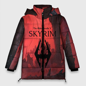 Женская зимняя куртка 3D с принтом The Elder Scrolls SKYRIM в городе Новоалтайск, верх — 100% полиэстер; подкладка — 100% полиэстер; утеплитель — 100% полиэстер | длина ниже бедра, силуэт Оверсайз. Есть воротник-стойка, отстегивающийся капюшон и ветрозащитная планка. 

Боковые карманы с листочкой на кнопках и внутренний карман на молнии | art game | art skyrim | forest | game | skyrim | the elder scrolls v skyrim | горы | довакин | древние свитки | игра | лес | небо | скайрим