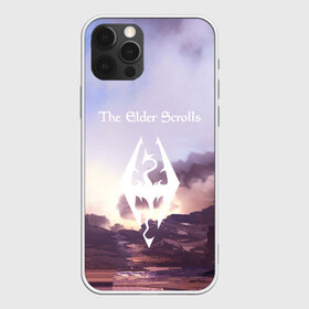 Чехол для iPhone 12 Pro Max с принтом THE ELDER SCROLLS в городе Новоалтайск, Силикон |  | Тематика изображения на принте: art game | art skyrim | forest | game | skyrim | the elder scrolls v skyrim | горы | довакин | древние свитки | игра | лес | небо | скайрим