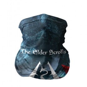 Бандана-труба 3D с принтом THE ELDER SCROLLS в городе Новоалтайск, 100% полиэстер, ткань с особыми свойствами — Activecool | плотность 150‒180 г/м2; хорошо тянется, но сохраняет форму | art game | art skyrim | forest | game | skyrim | the elder scrolls v skyrim | горы | довакин | древние свитки | игра | лес | небо | скайрим