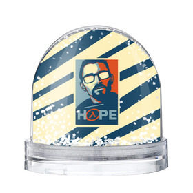 Снежный шар с принтом HOPE Half-Life в городе Новоалтайск, Пластик | Изображение внутри шара печатается на глянцевой фотобумаге с двух сторон | counter | fps | freeman | game | games | gordon | half | half life | life | portal | shooter | strike | valve | вэльв | гордон | игра | игры | контр | контра | лайф | портал | страйк | фпс | фримен | халва | халф | халф лайф | шутер
