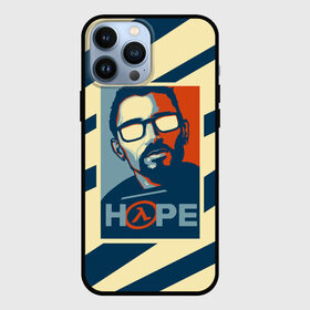 Чехол для iPhone 13 Pro Max с принтом HOPE Half Life в городе Новоалтайск,  |  | Тематика изображения на принте: counter | fps | freeman | game | games | gordon | half | half life | life | portal | shooter | strike | valve | вэльв | гордон | игра | игры | контр | контра | лайф | портал | страйк | фпс | фримен | халва | халф | халф лайф | шутер