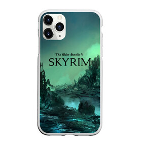 Чехол для iPhone 11 Pro матовый с принтом SKYRIM в городе Новоалтайск, Силикон |  | Тематика изображения на принте: art game | art skyrim | forest | game | skyrim | the elder scrolls v skyrim | горы | довакин | древние свитки | игра | лес | небо | скайрим