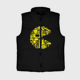 Женский жилет утепленный 3D с принтом Pac Man в городе Новоалтайск,  |  | game | gamer | gaming | nds | nintendo | pac man | ps3 | ps4 | psp | wii | xbox | аркада | джойстик | игра | игровая приставка | игры | классика игр | контроллер | пакман