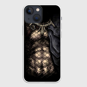 Чехол для iPhone 13 mini с принтом Хищник   Predator в городе Новоалтайск,  |  | scin | skin | боевик | боевика | дикий | животное | зверь | кино | космический | косплей | костюм | костюм хищника | монстр | облик | охотник | персонаж | пришелец | скин | фантастика | фильм | хищ | хищник