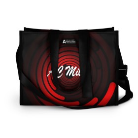 Сумка-шоппер 3D с принтом AC Milan в городе Новоалтайск, 100% полиэстер | застегивается на металлическую кнопку; внутренний карман застегивается на молнию. Стенки укреплены специальным мягким материалом, чтобы защитить содержимое от несильных ударов
 | ac milan | i rossoneri | il diavolo | дьяволы | италия | итальянский | клуб | красно чёрные | лидер | лучший | милан | профессиональный | рекордсмен | самый | спортивный | суперкубок | успешный | форма