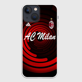 Чехол для iPhone 13 mini с принтом AC Milan в городе Новоалтайск,  |  | ac milan | i rossoneri | il diavolo | дьяволы | италия | итальянский | клуб | красно чёрные | лидер | лучший | милан | профессиональный | рекордсмен | самый | спортивный | суперкубок | успешный | форма