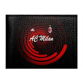 Обложка для студенческого билета с принтом AC Milan  в городе Новоалтайск, натуральная кожа | Размер: 11*8 см; Печать на всей внешней стороне | ac milan | i rossoneri | il diavolo | дьяволы | италия | итальянский | клуб | красно чёрные | лидер | лучший | милан | профессиональный | рекордсмен | самый | спортивный | суперкубок | успешный | форма