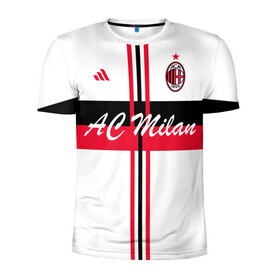 Мужская футболка 3D спортивная с принтом AC Milan  в городе Новоалтайск, 100% полиэстер с улучшенными характеристиками | приталенный силуэт, круглая горловина, широкие плечи, сужается к линии бедра | Тематика изображения на принте: ac milan | i rossoneri | il diavolo | дьяволы | италия | итальянский | клуб | красно чёрные | лидер | лучший | милан | профессиональный | рекордсмен | самый | спортивный | суперкубок | успешный | форма