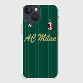 Чехол для iPhone 13 mini с принтом AC Milan в городе Новоалтайск,  |  | ac milan | i rossoneri | il diavolo | дьяволы | италия | итальянский | клуб | красно чёрные | лидер | лучший | милан | профессиональный | рекордсмен | самый | спортивный | суперкубок | успешный | форма