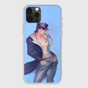 Чехол для iPhone 12 Pro Max с принтом Joutarou Kuujou в городе Новоалтайск, Силикон |  | bizarre adventure | jojo | jojo no kimyou na bouken | jojos bizarre adventure | джоджо | невероятное приключение джоджо
