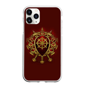 Чехол для iPhone 11 Pro Max матовый с принтом русь в городе Новоалтайск, Силикон |  | ethnic | folk | runes | slav | герб | меч | оружие | руны | русь | славяне | фолк | фольклор | этника | этно | язычество