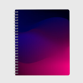 Тетрадь с принтом Abstract simple colors в городе Новоалтайск, 100% бумага | 48 листов, плотность листов — 60 г/м2, плотность картонной обложки — 250 г/м2. Листы скреплены сбоку удобной пружинной спиралью. Уголки страниц и обложки скругленные. Цвет линий — светло-серый
 | Тематика изображения на принте: abstract | blue | gradient | iphone | red | theme | абстракция | айфон | градиент | заставка | тема