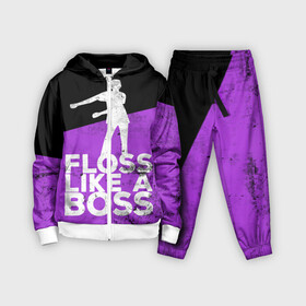 Детский костюм 3D с принтом Floss Like A Boss в городе Новоалтайск,  |  | battle | boss | epic | floss | fortnite | game | games | lama | pubg | pvp | royale | save | survival | the | world | битва | выживание | дроп | игра | игры | королевская | лама | массакр | мир | пабг | спасти | фортнайт