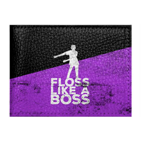 Обложка для студенческого билета с принтом Floss Like A Boss в городе Новоалтайск, натуральная кожа | Размер: 11*8 см; Печать на всей внешней стороне | battle | boss | epic | floss | fortnite | game | games | lama | pubg | pvp | royale | save | survival | the | world | битва | выживание | дроп | игра | игры | королевская | лама | массакр | мир | пабг | спасти | фортнайт