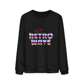 Мужской свитшот хлопок с принтом New Retro Wave Epic в городе Новоалтайск, 100% хлопок |  | 