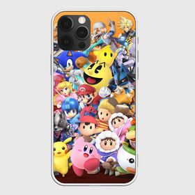 Чехол для iPhone 12 Pro Max с принтом Super Smash Bros в городе Новоалтайск, Силикон |  | donkey | fighting | kong | mario | nintendo | pokemon | super | байонетта | бельмонты | клауд | мегамен | пикачу | пэкмэн | рихтер | рю | саймон | солид | соник | страйф | файтинг