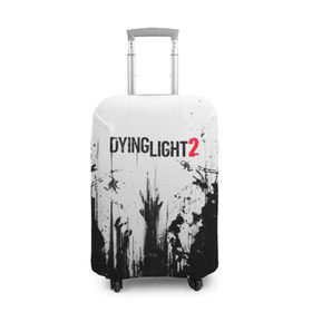 Чехол для чемодана 3D с принтом Dying Light 2 в городе Новоалтайск, 86% полиэфир, 14% спандекс | двустороннее нанесение принта, прорези для ручек и колес | action | axe | dying | horror | light | open | rpg | survival | techland | world | zombie | zombies | выживание | даин | дайинг | зомби | игра | игры | лайт | мир | открытый | про | топор | топорик | ужасы | хоррор | экшн