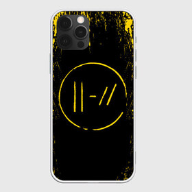 Чехол для iPhone 12 Pro Max с принтом TWENTY ONE PILOTS в городе Новоалтайск, Силикон |  | 21 pilots | 21p | dyrty | music | paints | rock | top | trench | twenty one pilots | yellow | брызги | группа | краска.пятна | музыка | рок