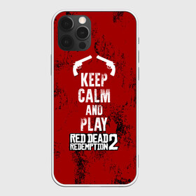 Чехол для iPhone 12 Pro с принтом RDR2 в городе Новоалтайск, силикон | область печати: задняя сторона чехла, без боковых панелей | game | gamer | keep calm | rdr2 | red dead redemption 2 | rockstar studios | игры