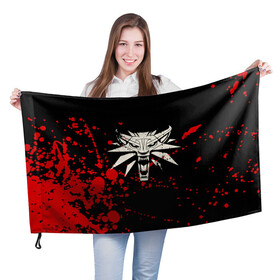 Флаг 3D с принтом The Witcher Blood в городе Новоалтайск, 100% полиэстер | плотность ткани — 95 г/м2, размер — 67 х 109 см. Принт наносится с одной стороны | blood | game | games | player | rpg | skyrim | the | witcher | ведьмак | война | войны | волк | волки | геральт | игра | игрок | игры | кровь | лого | меч | полосы | рпг | символ | символы | скайрим | три | четыре | щит