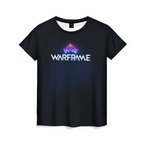 Женская футболка 3D с принтом warframe в городе Новоалтайск, 100% полиэфир ( синтетическое хлопкоподобное полотно) | прямой крой, круглый вырез горловины, длина до линии бедер | warframe | варфрейм