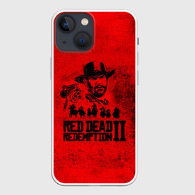 Чехол для iPhone 13 mini с принтом Redemption is Dead в городе Новоалтайск,  |  | dead | gamer | john | marston | rdr | red | redemption | rockstar | shooter | western | вестерн | джон | марстон | шутер