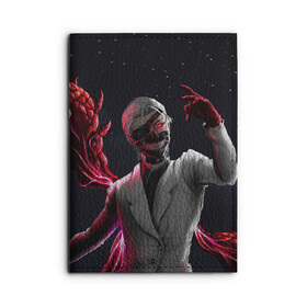 Обложка для автодокументов с принтом Ken Kaneki машет рукой в городе Новоалтайск, натуральная кожа |  размер 19,9*13 см; внутри 4 больших “конверта” для документов и один маленький отдел — туда идеально встанут права | anime | blood | eyepatch | ghoul | kaneki | ken | one eyed | tokyo | tokyoghoul | гуль | канеки | кен | кровь | одноглазый | токийский