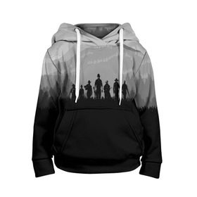 Детская толстовка 3D с принтом Red Dead Redemption в городе Новоалтайск, 100% полиэстер | двухслойный капюшон со шнурком для регулировки, мягкие манжеты на рукавах и по низу толстовки, спереди карман-кенгуру с мягким внутренним слоем | game | red dead | red dead redemption 2 | redemption 2 | rockstar games | бандиты | дикий запад | игры | ковбои | оружие