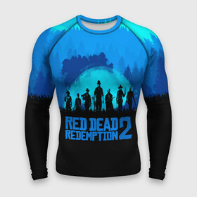 Мужской рашгард 3D с принтом RED DEAD REDEMPTION 2 в городе Новоалтайск,  |  | game | red dead | red dead redemption 2 | redemption 2 | rockstar games | бандиты | дикий запад | игры | ковбои | оружие