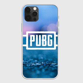 Чехол для iPhone 12 Pro Max с принтом PUBG light blue в городе Новоалтайск, Силикон |  | pubg | игра | лого | пубг | светлый | стрелялка | шутер