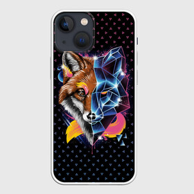 Чехол для iPhone 13 mini с принтом Super Space Fox в городе Новоалтайск,  |  | Тематика изображения на принте: cute | fox | foxes | ginger | space | super | tail | забавная | космическая | космос | лис | лиса | лисица | лисицы | лисичка | лисички | лисы | милая | просто | ретро | рыжая | рыжие | смешная | супер | фыр | хвост | хвостик