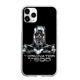 Чехол для iPhone 11 Pro матовый с принтом Терминатор Т800 в городе Новоалтайск, Силикон |  | cinema | robot | skull | t800 | terminator | кино | робот | т800 | терминатор | череп