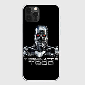 Чехол для iPhone 12 Pro Max с принтом Терминатор Т800 в городе Новоалтайск, Силикон |  | Тематика изображения на принте: cinema | robot | skull | t800 | terminator | кино | робот | т800 | терминатор | череп