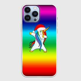 Чехол для iPhone 13 Pro Max с принтом Dab New Year в городе Новоалтайск,  |  | Тематика изображения на принте: christmas | dab | dabbing | new year | santa | unicorn | дед мороз | единорог | новый год | рождество | санта | санта клаус