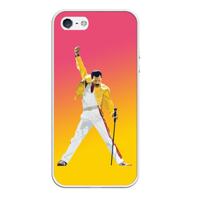 Чехол для iPhone 5/5S матовый с принтом Queen Фредди Меркьюри в городе Новоалтайск, Силикон | Область печати: задняя сторона чехла, без боковых панелей | band | bohemian | film | freddie | legend | mercury | movie | queen | rhapsody | rock | singer | богемская | вокалист | группа | квин | кино | куин | легенда | меркури | меркьюри | меркюри | певец | рапсодия | рок | фильм | фредди