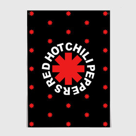 Постер с принтом Red Hot Chili Peppers в городе Новоалтайск, 100% бумага
 | бумага, плотность 150 мг. Матовая, но за счет высокого коэффициента гладкости имеет небольшой блеск и дает на свету блики, но в отличии от глянцевой бумаги не покрыта лаком | chili | cross | hot | logo | music | peppers | red | red hot chili peppers | rhcp | rock | star | symbol | звезда | звездочка | красная | красный | крест | логотип | музыка | перцы | рок | символ | цветок | цветочек | чили