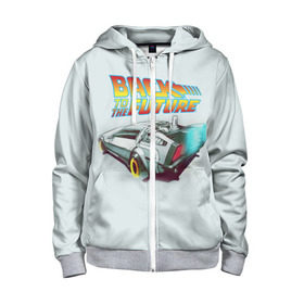 Детская толстовка 3D на молнии с принтом Back to the future_4 в городе Новоалтайск, 100% полиэстер |  манжеты и пояс оформлены широкой мягкой резинкой, двухслойный капюшон со шнурком для регулировки, спереди карманы и застежка-молния
 | back to the future | doc | emmet brown | marty mcfly | док | культовое кино | марти макфлай | путешествия во времени | роберт земекис | эйнштейн | эммет браун