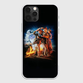 Чехол для iPhone 12 Pro Max с принтом Back to the future (classic) в городе Новоалтайск, Силикон |  | Тематика изображения на принте: back to the future | doc | emmet brown | marty mcfly | док | культовое кино | марти макфлай | путешествия во времени | роберт земекис | эйнштейн | эммет браун