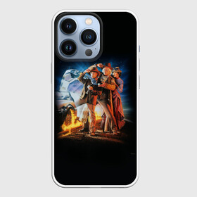 Чехол для iPhone 13 Pro с принтом Back to the future (classic) в городе Новоалтайск,  |  | back to the future | doc | emmet brown | marty mcfly | док | культовое кино | марти макфлай | путешествия во времени | роберт земекис | эйнштейн | эммет браун