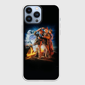 Чехол для iPhone 13 Pro Max с принтом Back to the future (classic) в городе Новоалтайск,  |  | back to the future | doc | emmet brown | marty mcfly | док | культовое кино | марти макфлай | путешествия во времени | роберт земекис | эйнштейн | эммет браун