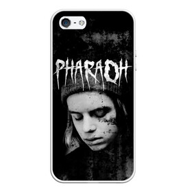 Чехол для iPhone 5/5S матовый с принтом PHARAOH в городе Новоалтайск, Силикон | Область печати: задняя сторона чехла, без боковых панелей | Тематика изображения на принте: dark | dead | dolor | dynasty | hip | hop | pharaoh | phlora | phloyd | phosphor | rap | raper | redrum | russian | skr | tattoo | yungrussia | глеб | голубин | мрачный | репер | русский | рэп | скр | уаджет | фара | фараон | хип | хоп