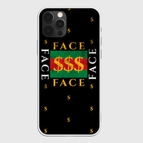 Чехол для iPhone 12 Pro с принтом FACE GG Style в городе Новоалтайск, силикон | область печати: задняя сторона чехла, без боковых панелей | Тематика изображения на принте: dark | eshkere | face | gucci | gussi | hate | hip | love | rap | raper | rapper | russian | tattoo | антибренд | гуси | гусси | гучи | гуччи | дремин | иван | мрачный | репер | русский | рэп | рэпер | тату | фэйс | хип | хоп | эщкере