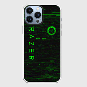 Чехол для iPhone 13 Pro Max с принтом RAZER в городе Новоалтайск,  |  | Тематика изображения на принте: 101 | brand | company | gamer | green | logo | mamba | naga | player | razer | rzr | snake | бренд | железо | зеленый | змея | компания | лого | рейзер | софт