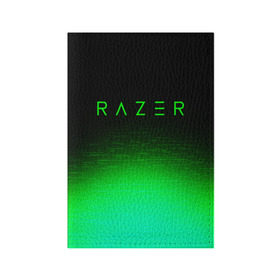 Обложка для паспорта матовая кожа с принтом RAZER в городе Новоалтайск, натуральная матовая кожа | размер 19,3 х 13,7 см; прозрачные пластиковые крепления | 101 | brand | company | gamer | green | logo | mamba | naga | player | razer | rzr | snake | бренд | железо | зеленый | змея | компания | лого | рейзер | софт